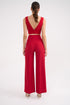 Hight Waist Straight Trousers With Thick Belt